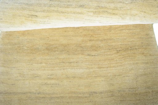 Full view of New Persian Gabbeh rug from Iran / Persia, 153 × 101 cm in Beige tones