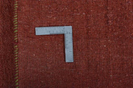 Close-up detail of New Persian Gabbeh rug from Iran / Persia showing Wool weave