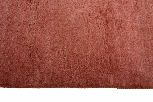 Close-up detail of New Persian Gabbeh rug from Iran / Persia showing Wool weave