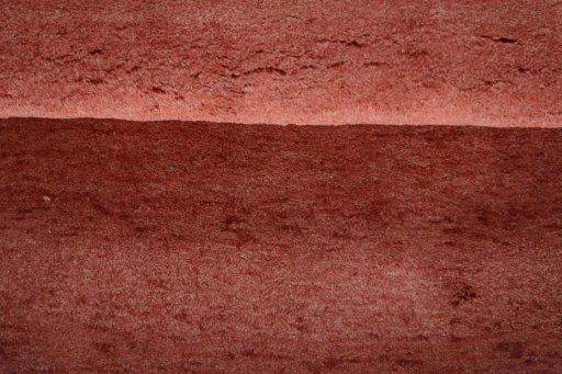 Full view of New Persian Gabbeh rug from Iran / Persia, 140 × 85 cm in Red tones