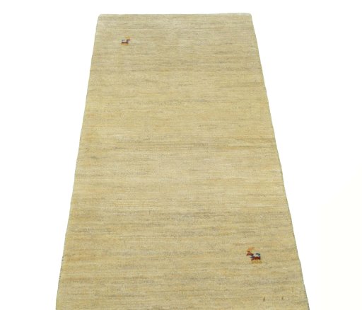 Surface texture of New Persian Gabbeh rug with natural Wool and intricate pattern