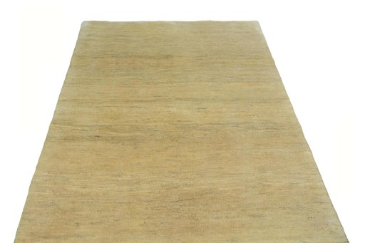 Surface texture of New Persian Gabbeh rug with natural Wool and intricate pattern