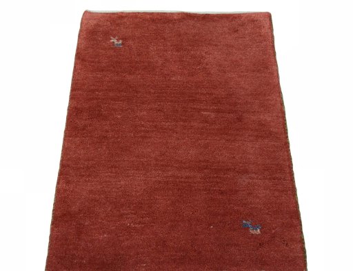 Surface texture of New Persian Gabbeh rug with natural Wool and intricate pattern