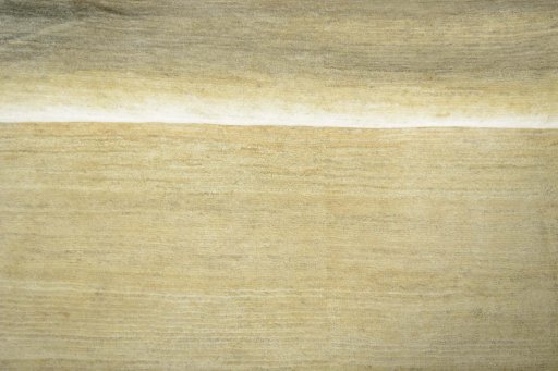 Full view of New Persian Gabbeh rug from Iran / Persia, 200 × 150 cm in Beige tones
