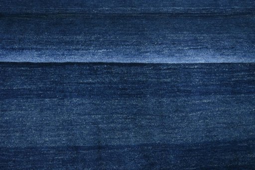 Full view of New Persian Gabbeh rug from Iran / Persia, 202 × 153 cm in Blue tones