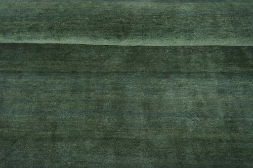 Full view of New Persian Gabbeh rug from Iran / Persia, 236 × 169 cm in Green tones