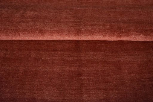 Full view of New Persian Gabbeh rug from Iran / Persia, 253 × 176 cm in Red tones