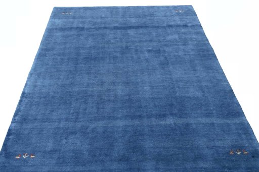 Surface texture of New Persian Gabbeh rug with natural Wool and intricate pattern