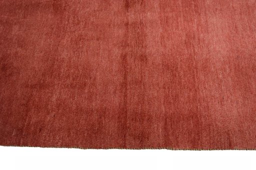 Close-up detail of New Persian Gabbeh rug from Iran / Persia showing Wool weave