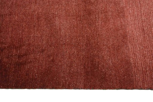 Close-up detail of New Persian Gabbeh rug from Iran / Persia showing Wool weave
