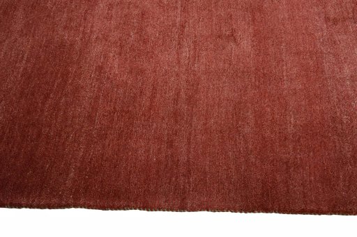 Close-up detail of New Persian Gabbeh rug from Iran / Persia showing Wool weave