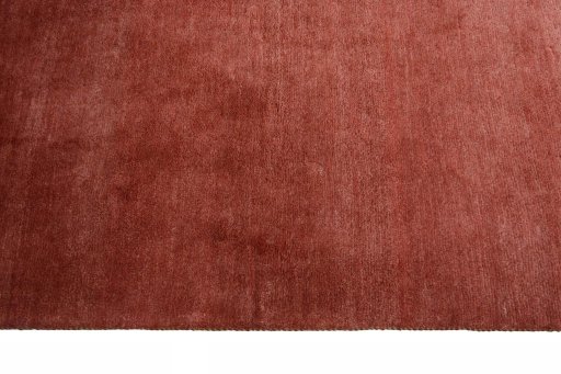 Close-up detail of New Persian Gabbeh rug from Iran / Persia showing Wool weave