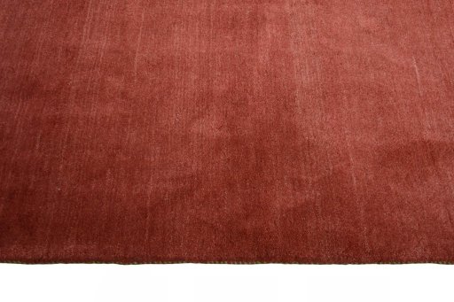 Close-up detail of New Persian Gabbeh rug from Iran / Persia showing Wool weave