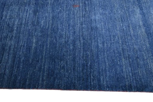 Close-up detail of New Persian Gabbeh rug from Iran / Persia showing Wool weave