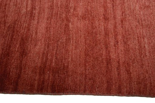 Close-up detail of New Persian Gabbeh rug from Iran / Persia showing Wool weave