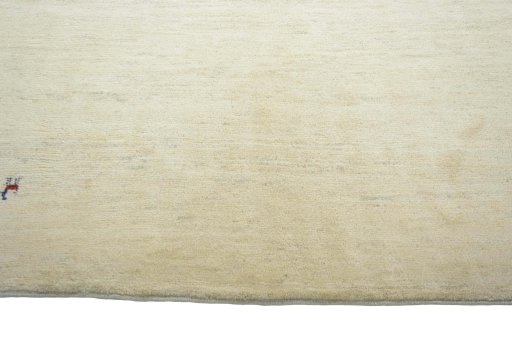Central medallion detail of New Persian Gabbeh rug from Iran / Persia