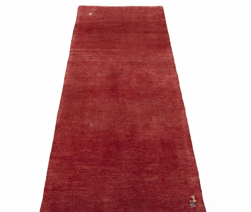 Surface texture of New Persian Gabbeh rug with natural Wool and intricate pattern