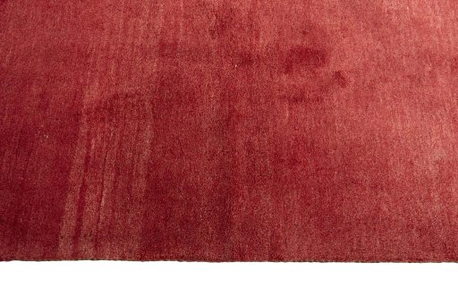 Close-up detail of New Persian Gabbeh rug from Iran / Persia showing Wool weave
