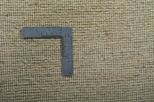 Full view of New Persian Gabbeh rug from Iran / Persia, 90 × 61 cm in Beige tones
