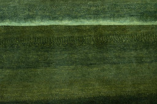 Full view of New Persian Gabbeh rug from Iran / Persia, 163 × 114 cm in Green tones