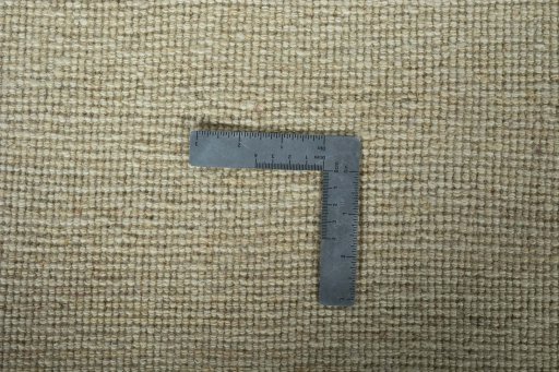 Close-up detail of New Persian Gabbeh rug from Iran / Persia showing Wool weave