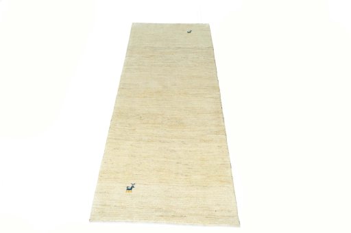 Surface texture of New Persian Gabbeh rug with natural Wool and intricate pattern
