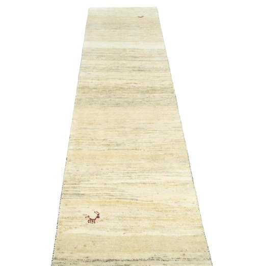 Surface texture of New Persian Gabbeh rug with natural Wool and intricate pattern