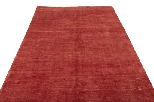 Surface texture of New Persian Gabbeh rug with natural Wool and intricate pattern