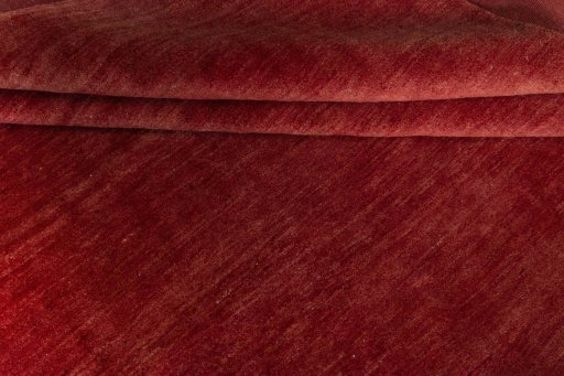 Full view of New Persian Gabbeh rug from Iran / Persia, 291 × 205 cm in Red tones