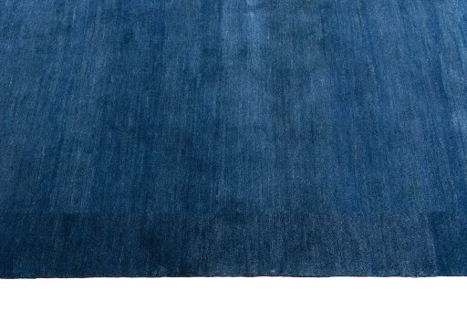 Close-up detail of New Persian Gabbeh rug from Iran / Persia showing Wool weave