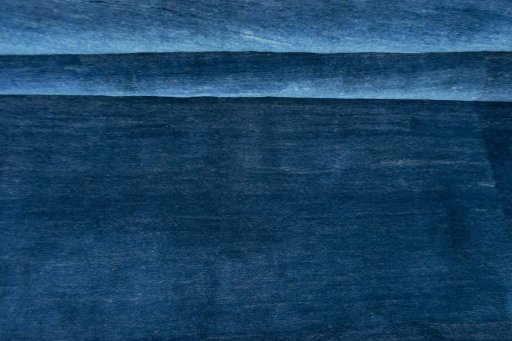 Full view of New Persian Gabbeh rug from Iran / Persia, 240 × 167 cm in Blue tones