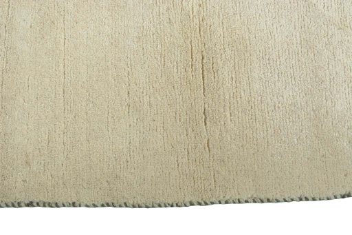 Close-up detail of New Persian Gabbeh rug from Iran / Persia showing Wool weave