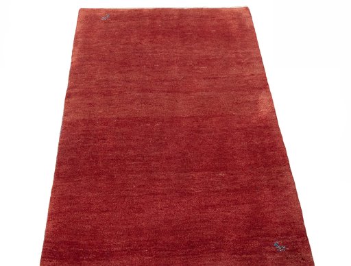 Surface texture of New Persian Gabbeh rug with natural Wool and intricate pattern