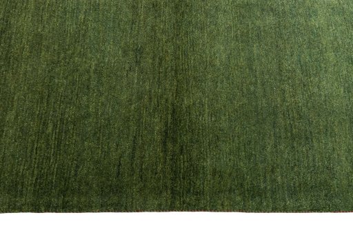 Close-up detail of New Persian Gabbeh rug from Iran / Persia showing Wool weave