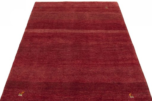 Surface texture of New Persian Gabbeh rug with natural Wool and intricate pattern