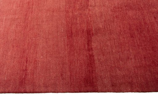 Close-up detail of New Persian Gabbeh rug from Iran / Persia showing Wool weave