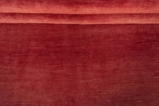 Full view of New Persian Gabbeh rug from Iran / Persia, 268 × 167 cm in Red tones