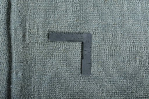 Close-up detail of New Persian Gabbeh rug from Iran / Persia showing Wool weave