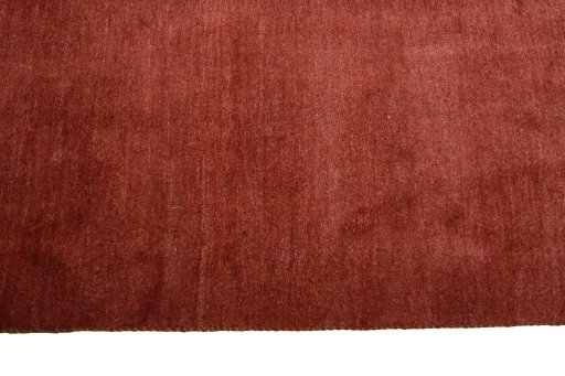 Close-up detail of New Persian Gabbeh rug from Iran / Persia showing Wool weave