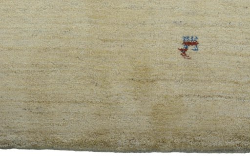 Central medallion detail of New Persian Gabbeh rug from Iran / Persia