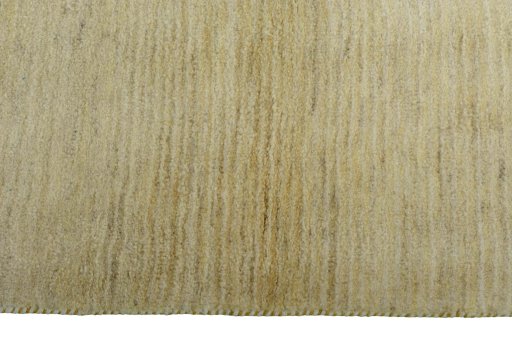 Close-up detail of New Persian Gabbeh rug from Iran / Persia showing Wool weave