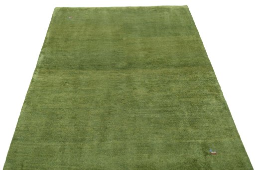 Surface texture of New Persian Gabbeh rug with natural Wool and intricate pattern