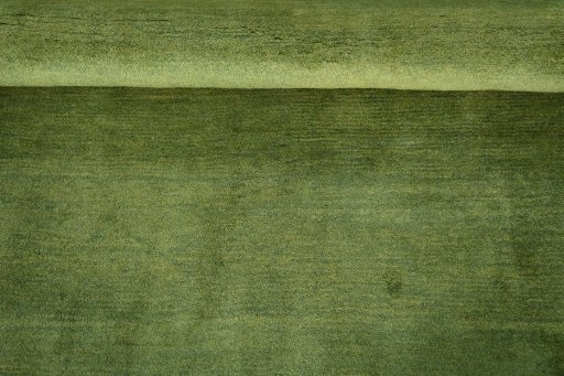 Full view of New Persian Gabbeh rug from Iran / Persia, 203 × 154 cm in Green tones