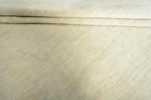 Full view of New Persian Gabbeh rug from Iran / Persia, 306 × 257 cm in Beige tones