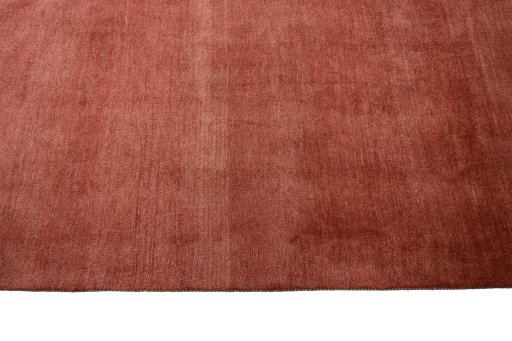 Close-up detail of New Persian Gabbeh rug from Iran / Persia showing Wool weave