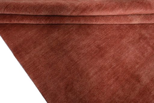Full view of New Persian Gabbeh rug from Iran / Persia, 300 × 202 cm in Red tones
