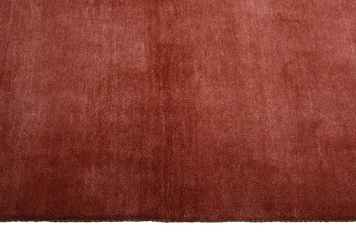 Close-up detail of New Persian Gabbeh rug from Iran / Persia showing Wool weave