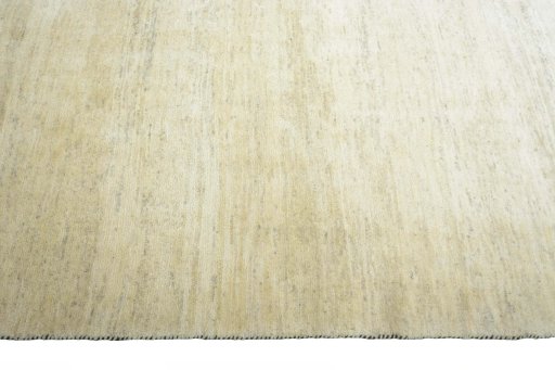 Close-up detail of New Persian Gabbeh rug from Iran / Persia showing Wool weave