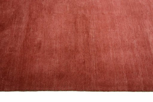 Close-up detail of New Persian Gabbeh rug from Iran / Persia showing Wool weave