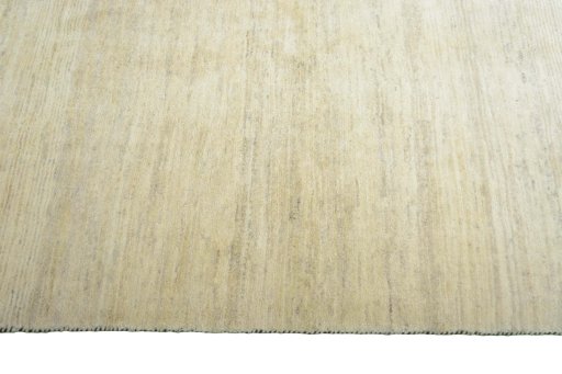 Close-up detail of New Persian Gabbeh rug from Iran / Persia showing Wool weave
